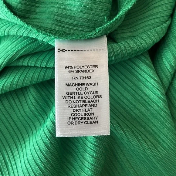 Melissa Paige Simple Tie Green Midi Dress - Picture 6 of 7